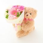 花束を抱えたくまちゃんＳ  1