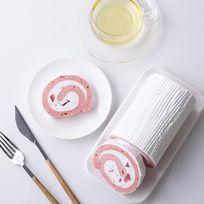 豆乳クリームのロールケーキ 17cm《ヴィーガンスイーツ・ヴィーガンケーキ》〔Rw〕【卵・乳製品・小麦粉・ナッツ不使用】 